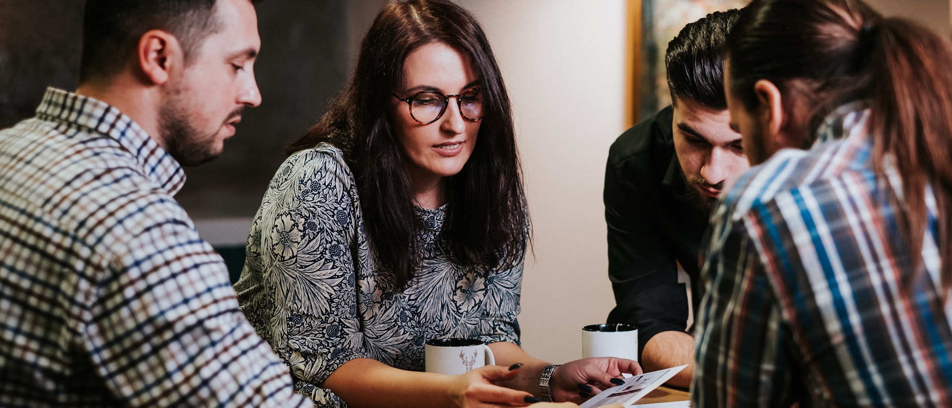 Hollis & Vale team at work in the Columbus office